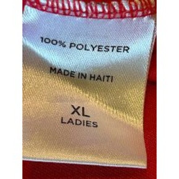 Sport-Tek Ladies XL‎ Cape Cod Winery Tank Top Red Sleeveless 100% Polyester - Picture 3 of 7